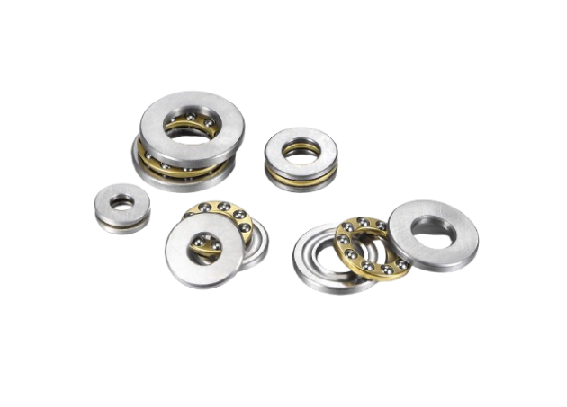 Different size of miniature ball bearings, show extremely compact features