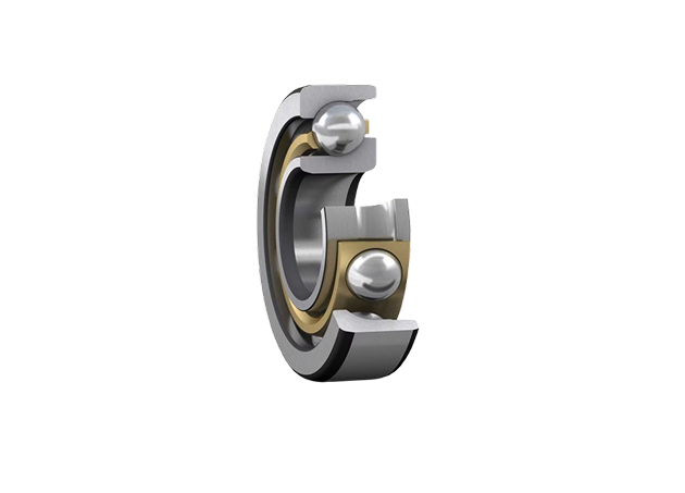 One single row angular contact ball bearing, can supports combined loads efficiently