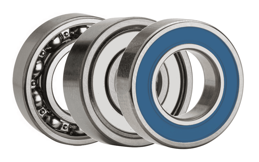 An image shows different ball bearings.