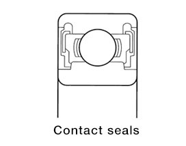An image shows the structure of the contact seals. 