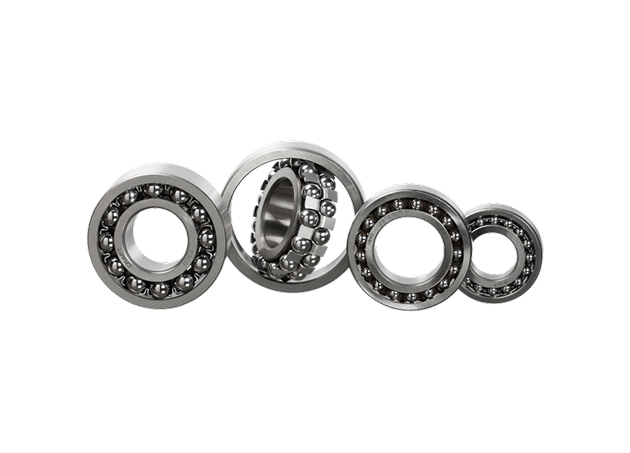 Four different size of self aligning ball bearing