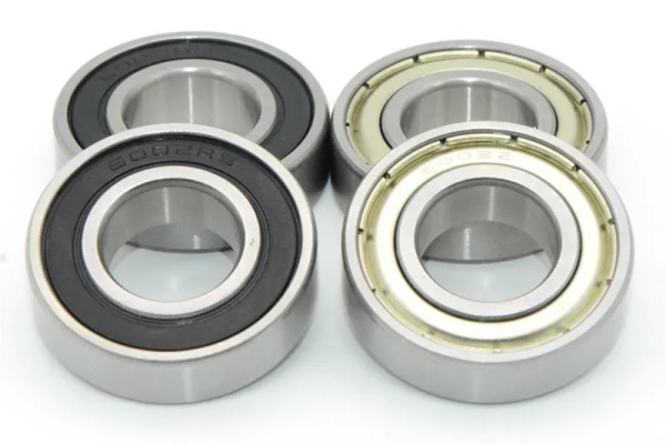 image shows 6000 Series Deep Groove Ball Bearings, including 6000 zz and 6000 rs bearings