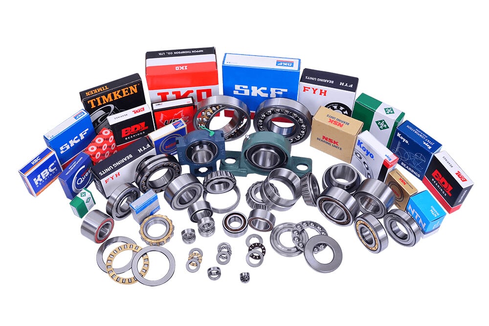 Brand comparison including SKF, NSK, FAG, NTN, KOYO, and TFL
