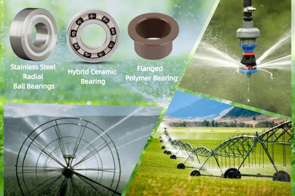 image shows Bearings in Irrigation Systems