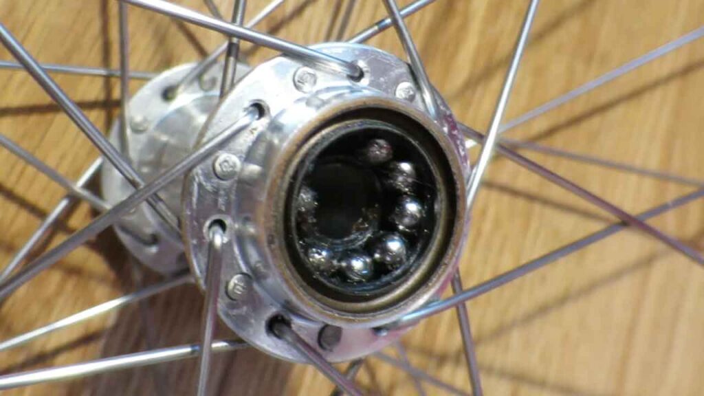 Contamination in Bicycle Ball Bearing