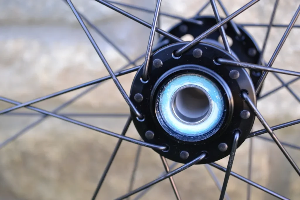 A Bicycle Wheel Bearing