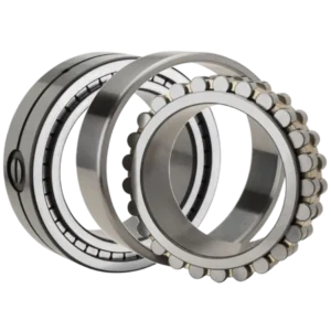 image shows two roller bearings