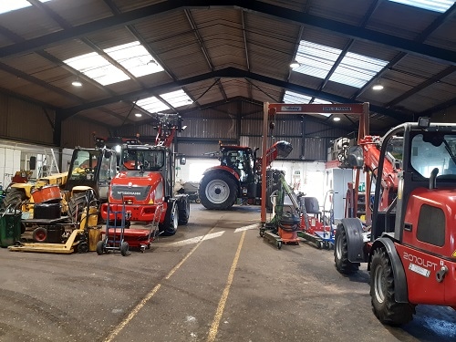Ravi Singh replacing components with TFL sealed bearings in his agricultural repair shop