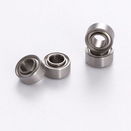 The image shows some miniature extended inner ring ball bearings