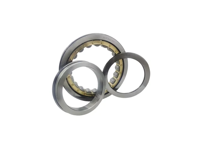 A cylindrical roller bearing with inner ring and angle ring