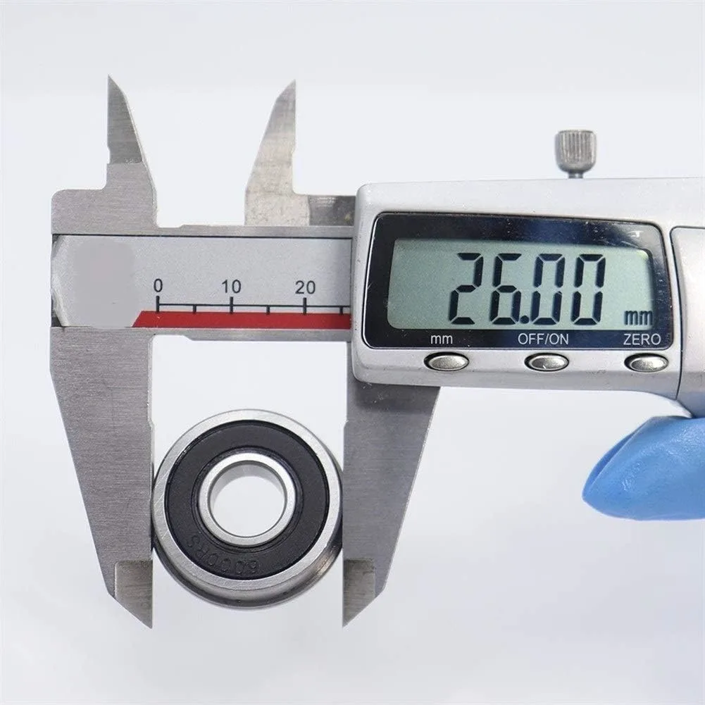 A caliper Measure the Outer Diameter No Counting the Flange