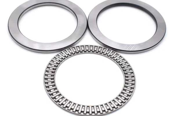 an image shows a needle roller thrust bearing
