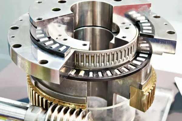 Industrial equipment using drawn cup needle bearings