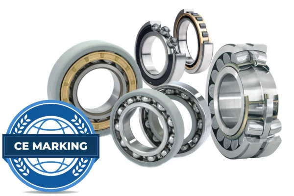 CE marking shows the bearing meets EU safety and environmental standards.