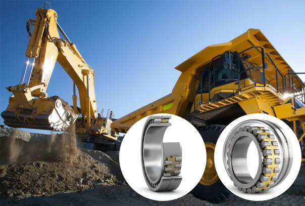 double row cylindrical roller bearing and heavy industrial application