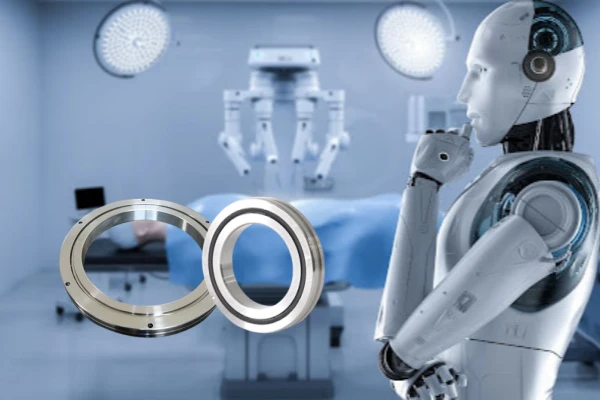 Application of CRBH crossed roller bearings in robotics and medical devices