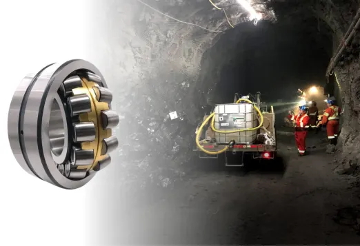 spherical roller bearing in harsh mining envioiroments