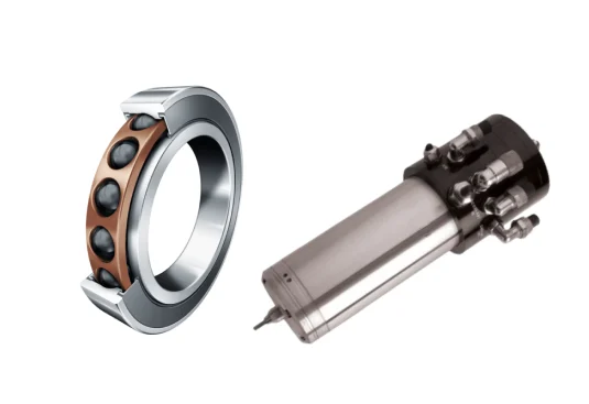 A super persicion angular contact hybrid beramic bearing and a PCB drilling machine electric spindle
