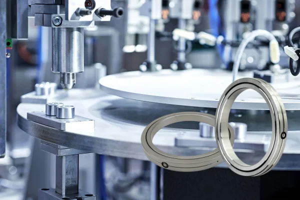 SX Crossed Roller Bearings applied in precision rotary indexing tables