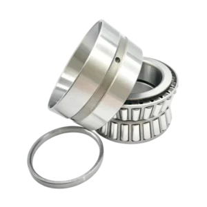 Double tapered roller bearing showing two rows of rollers