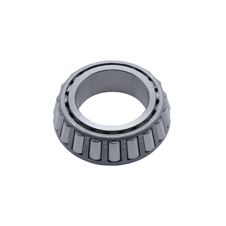 Close-up of an Imperial Single Cone tapered roller bearing with visible rollers and cage, demonstrating its robust construction.