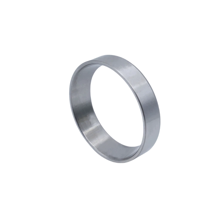 A detailed image of an Imperial single cup for a tapered roller bearing, highlighting its smooth internal surface and precision engineering.