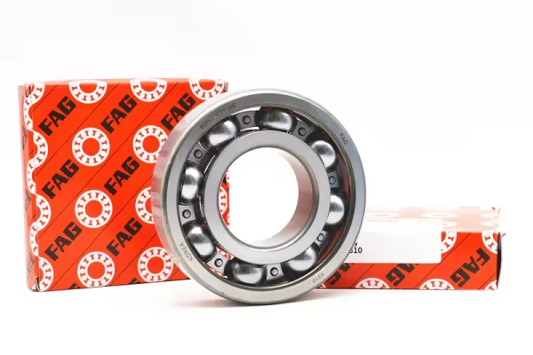 The picture shows the bearings of the FAG brand.
