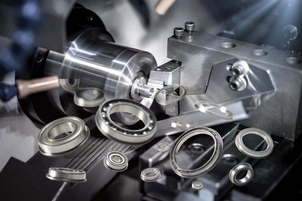 TFL's high-precision bearings used in CNC machine tool spindles