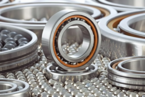 Assortment of SDTFL high precision ball bearings designed for industrial machinery and automation.