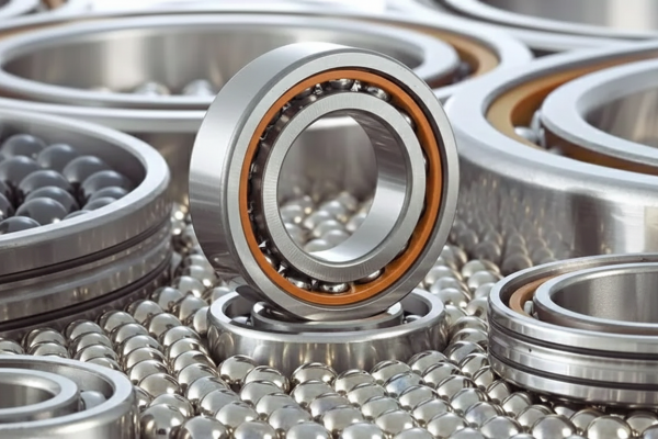 Assortment of SDTFL high precision ball bearings designed for industrial machinery and automation.