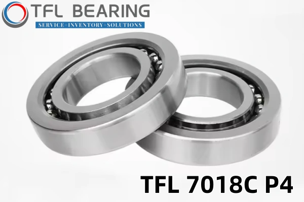 The picture shows the high-precision bearing model 7018C P4 of TFL.