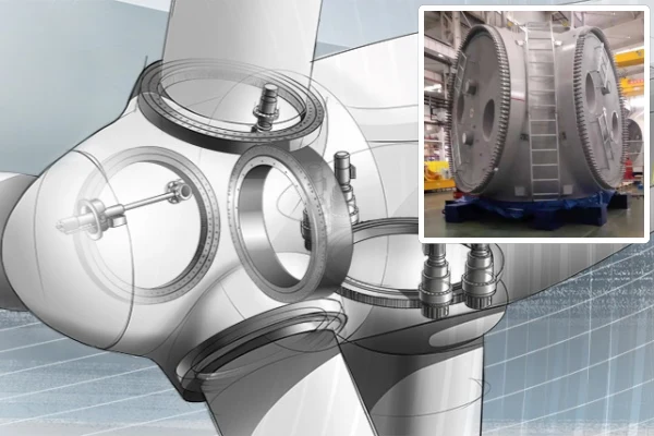 slew bearings for wind turbines