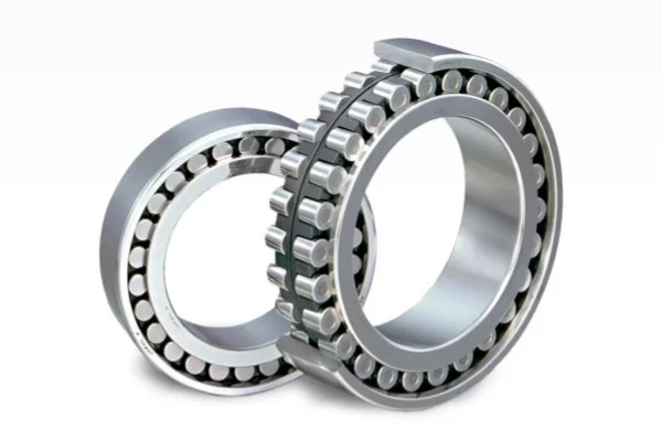 A close-up view of a high-precision double row cylindrical roller bearing manufactured by SDTFL.