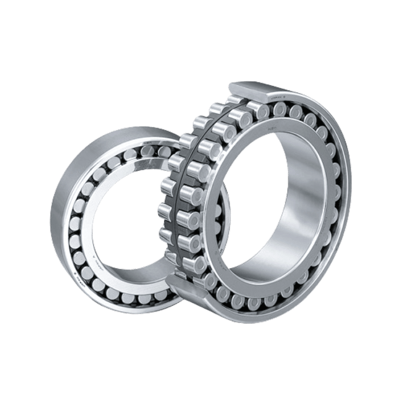 two super percision cylindrical roller bearing, different sizes