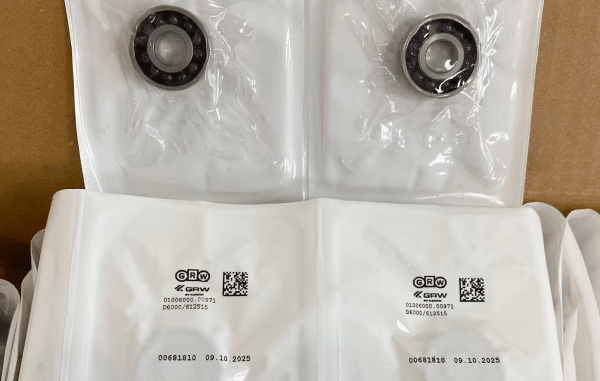 GRW D 6000 / 612515 turbojet engine bearings with original sealed packaging and label for stock verification