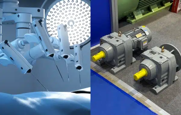Bearing application comparison between precision medical robotic equipment and industrial gearboxes
