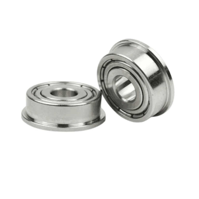 ZZ shielded flanged deep groove ball bearing with outer ring flange